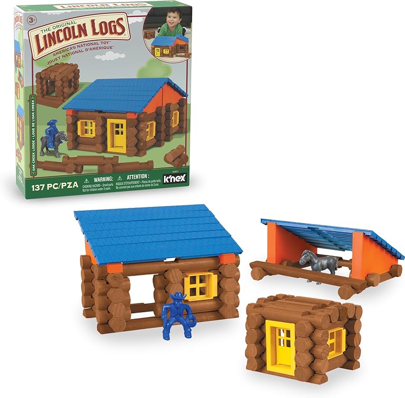 LINCOLN LOGS Pieces Preschool Education