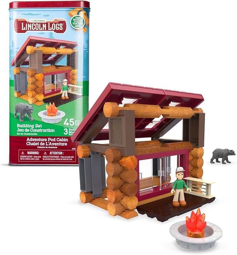 Lincoln Logs Adventure Pod Cabin