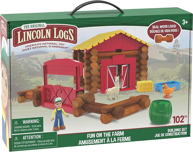 Lincoln Logs Farm Parts Real