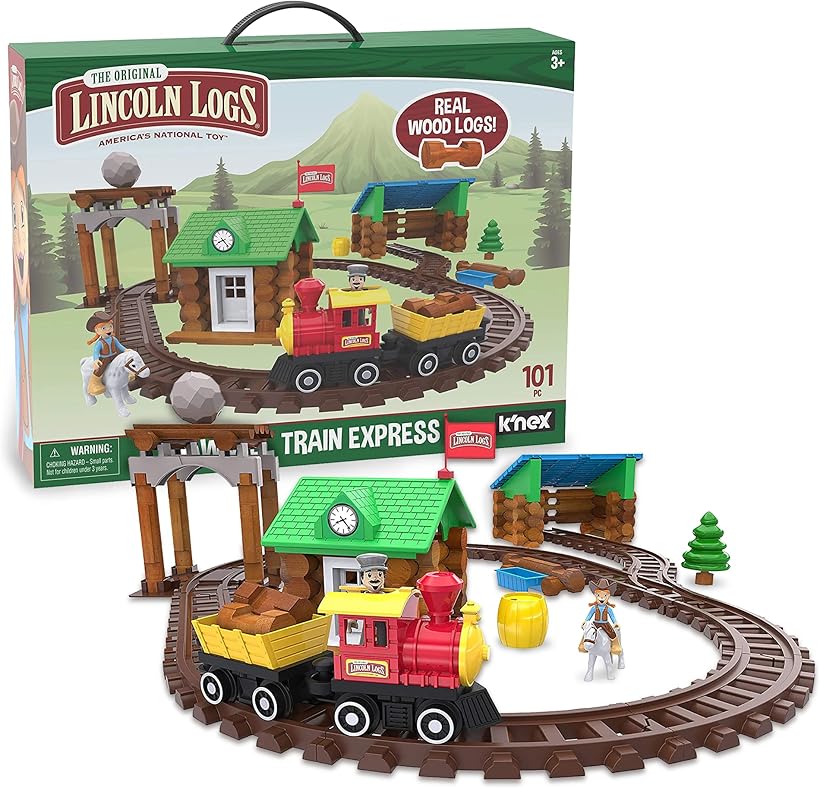 Lincoln Logs Sawmill Express Train